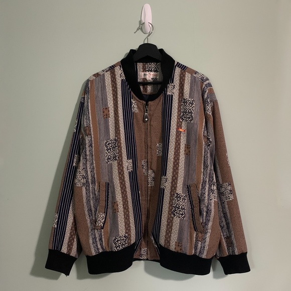 VINTAGE printed bomber - Picture 2 of 14